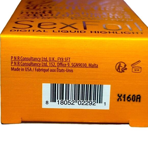 Melt Cosmetics Peaches & Cream SexFoil Liquid Highlighter Face + Body Makeup NWT - Picture 9 of 9